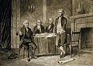Philadelphia Prints: Leaders of the First Continental Congress, 1774 (c. 1894)