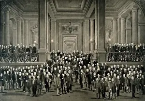 Gathering Prints: Leaders in medicine and surgery, 19th century. Creator: Unknown