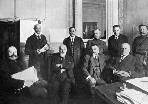 Images Dated 16th January 2008: Some of the leaders of the Russian revolution, 1917, (c1920)