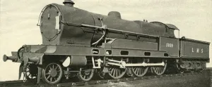 A Leading Express Type on the L. M. S. - The Rebuilt Claughton. c1930