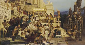 Siemiradzki Prints: Leading Light of Christianity. Nero?s Torches