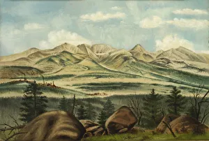 Factories Prints: Leadville, Colorado, ca. 1880. Creator: Harriet A. Harris