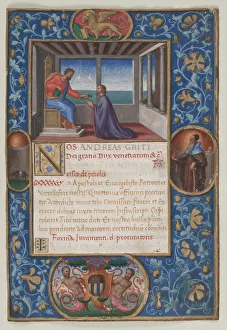 Leaf from a Commission: St. Mark Giving the Keys of Venice to Francesco de Priuli, c