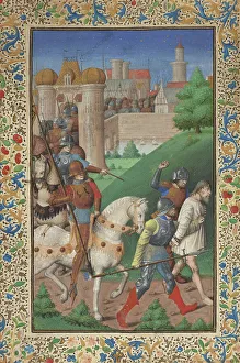 Leaf from a Manuscript, about 1460-1470. Creator: Francois Fouquet
