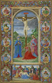 Missal Prints: Leaf from the Missal of Innocent VIII, 1484-1492. Creator: Giuliano Amedei