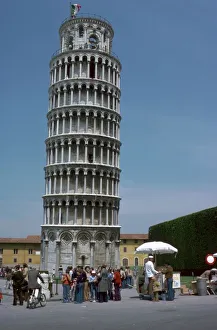 Pisa Prints: The leaning tower of Pisa, 12th century