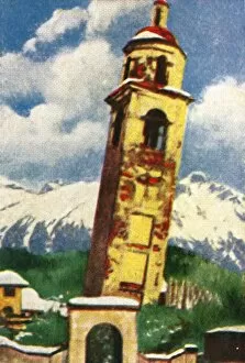 The Leaning Tower of St Moritz, c1928. Creator: Unknown