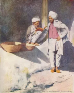 Peshawar Prints: A Learned Man of Peshawur, 1905. Artist: Mortimer Luddington Menpes