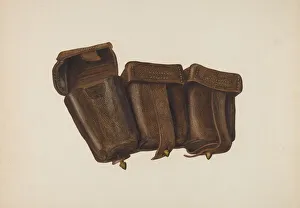 Case Gallery: Leather Cartridge Case, 1935 / 1942. Creator: Fred Hassebrock