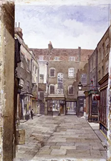 Leathersellers Company Prints: Leather Sellers Buildings, London Wall, London, 1883. Artist: John Crowther