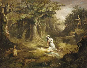 Rescue Prints: Leatherstockings Rescue, 1832. Creator: John Quidor