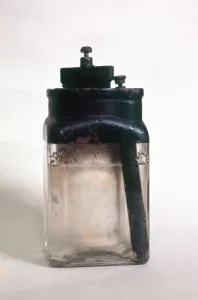 Invention Prints: Leclanche wet cell, an early storage battery, 20th century
