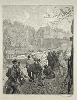 LEcluse de la Monnaie. Creator: Auguste Louis Lepere (French, 1849-1918)
