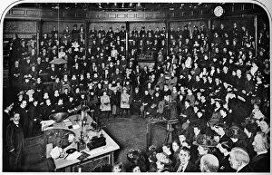 A lecture at the Royal Institution, London, c1903 (1903)