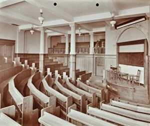Lecture Collection: Lecture theatre, London Day Training College, Camden, 1907
