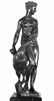 Bandinelli Gallery: Leda and the Swan, ca 1530. Creator: Bandinelli, Baccio (1493-1560)
