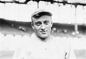 Fielder Prints: Lee Magee, St. Louis NL, 1913. Creator: Bain News Service