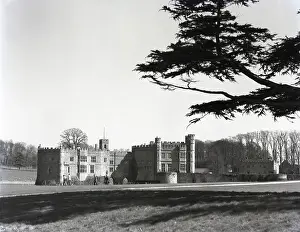 Grounds Prints: Leeds Castle, Kent, c1955. Creator: Arthur Charles Kirby Ware