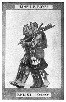 Duty Prints: L'effort de l'Angleterre, 1915. Creator: Unknown