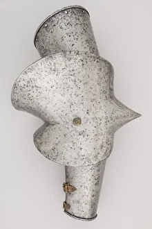 Left Arm Defense (Vambrace) with Elbow Reinforce, Italian, Milan, ca. 1450-60 Left Arm Defense (Vambrace) with Elbow Reinforce, Italian, Milan, ca. 1450-60