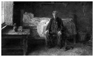 Bereaved Gallery: Nothing Left, c1880-1882.Artist: Adolphe Alphonse Gery-Bichard