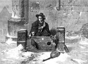 Mandolin Prints: Left Out In The Cold, by J. Ritchie