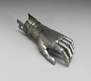 Left Hand Prosthetic, Europe, late 16th century. Creator: Unknown Left Hand Prosthetic, Europe, late 16th century. Creator: Unknown