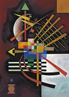 Oil On Cardboard Gallery: Top and left (Oben und links), 1925