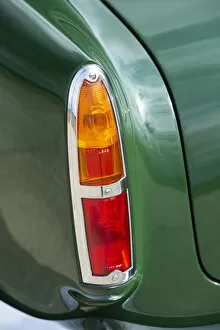 Aston Martin Db4 Collection: Left tail lights of a 1961 Aston Martin DB4 GT previously owned by Donald Campbell