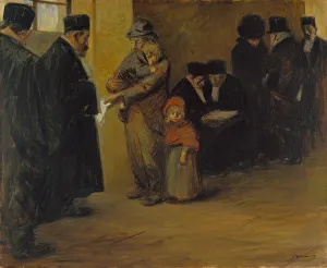 Legal Assistance, 1900s-1910s. Artist: Forain, Jean-Louis (1852-1931) Legal Assistance, 1900s-1910s. Artist: Forain, Jean-Louis (1852-1931)