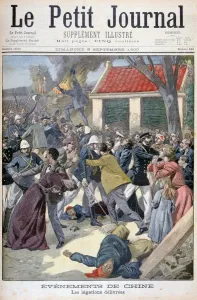 Control Prints: The legation deliver, Boxer Rebellion, China, 1900. Artist: Eugene Damblans