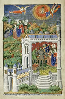 Legend of the Fleurs de Lys, 1414-23. Creator: Master of the Munich Golden Legend
