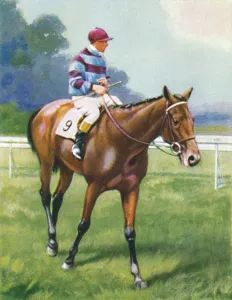 Number 9 Prints: Legend of France, Jockey: A. Richardson, 1939