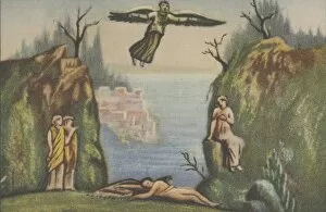 Josef Gallery: The legend of Icarus, 1932. Creator: Unknown