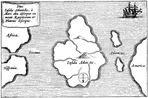 Athanasius Gallery: Legendary island of Atlantis
