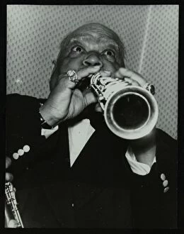Colston Hall Gallery: Legendary jazz clarinetist and saxophonist Sidney Bechet at Colston Hall, Bristol, 1956