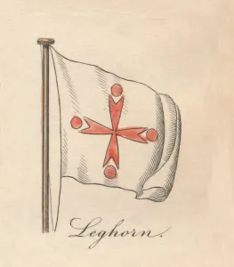 Leghorn Prints: Leghorn, 1838