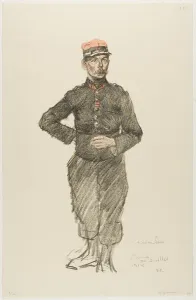 Legionnaire Prints: Legionnaire, 5663. Creator: Theophile Alexandre Steinlen