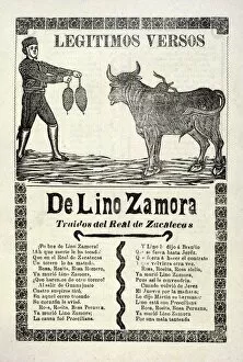 Legitimos versos de Lino Zamora traidos del Real de Zacatecas, 1903