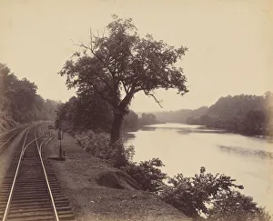 William H Rau Prints: The Lehigh, At Turkey Run, c. 1895. Creator: William H Rau
