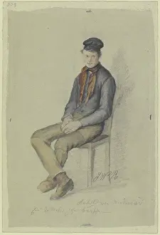 Studies Prints: Leibold of Niederrad, 19th century. Creator: Heinrich Rumbler