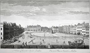 Maurer Collection: Leicester Square, Westminster, London, c1753