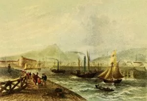 Leith Harbour, c1840, (1942). Creator: Unknown