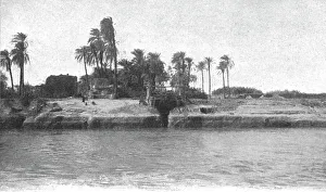 Irrigation Prints: L'elevation des eaux du Nil pour l'irrigation; Le Nord-Est Africain
