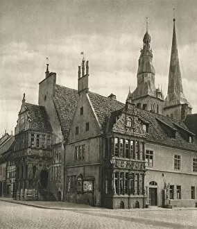 North Rhine Westphalia Gallery: Lemgo (Lippe) - Rathaus, 1931. Artist: Kurt Hielscher