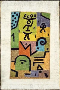 Oil On Burlap Prints: Lemon harvest, 1937