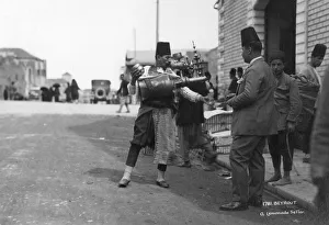 Lebanese Prints: A lemonade seller, Beiruit, Lebanon, c1920s-c1930s(?)