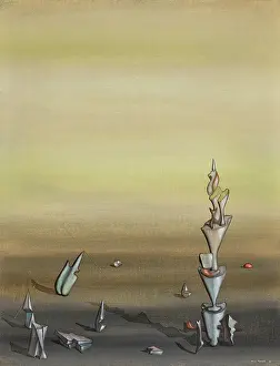 Surrealism Prints: L'empalmage, 1935. Creator: Tanguy