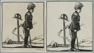 LEmpereur dAutriche, 1914. Creator: Auguste Louis Lepere (French, 1849-1918)