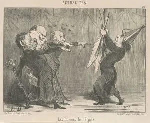 L'empereur soulouque... 19th century. Creator: Honore Daumier